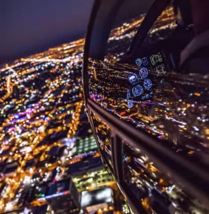 Helicopter tour - Las Vegas Strip